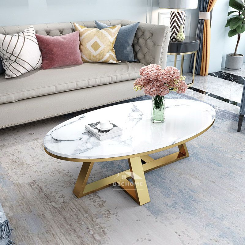 Bàn trà mặt đá marble B09 Bàn trà mặt đá marble B09