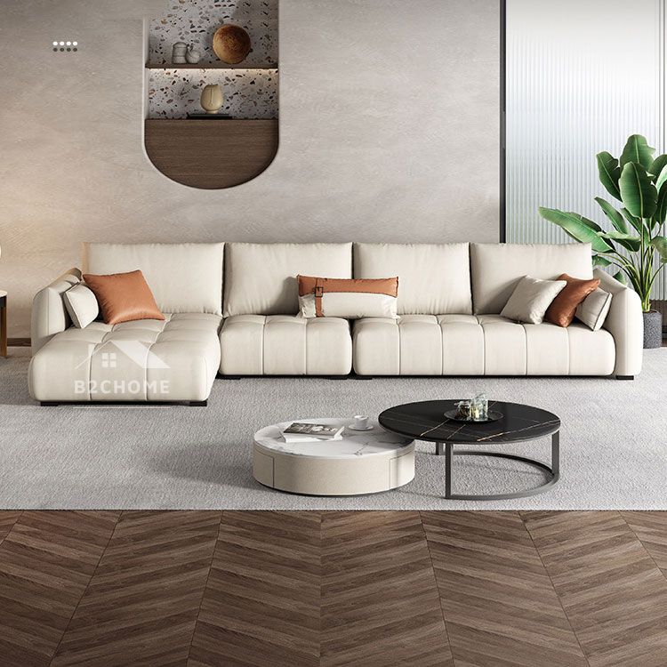 Sofa góc da đẹp A32