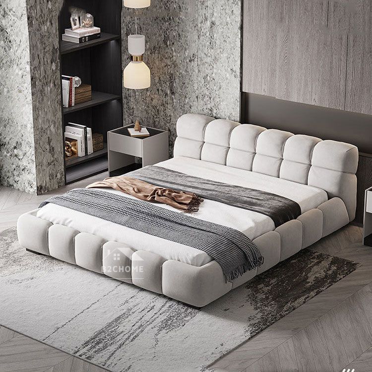 Giường bọc da hiện đại Z07 Giường bọc da hiện đại Z07