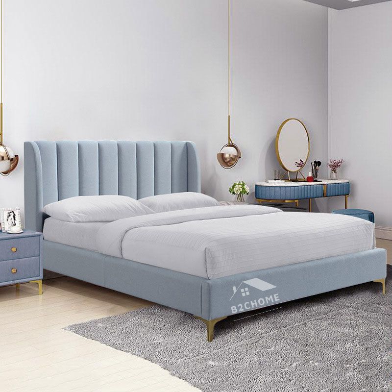 Giường bọc nhung Z27 bao rẻ Giường bọc nhung Z27 bao rẻ