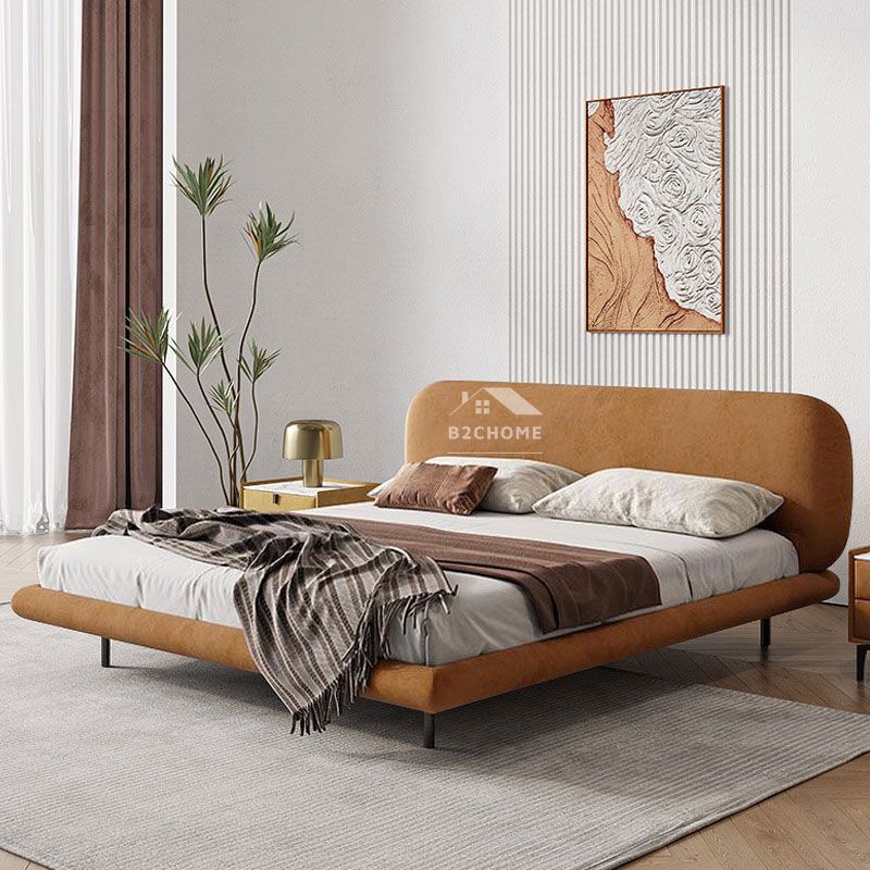 Giường bọc nỉ đẹp Z21 Giường bọc nỉ đẹp Z21