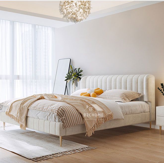 Giường bọc nỉ nhung Z24 bao đẹp Giường bọc nỉ nhung Z24 bao đẹp