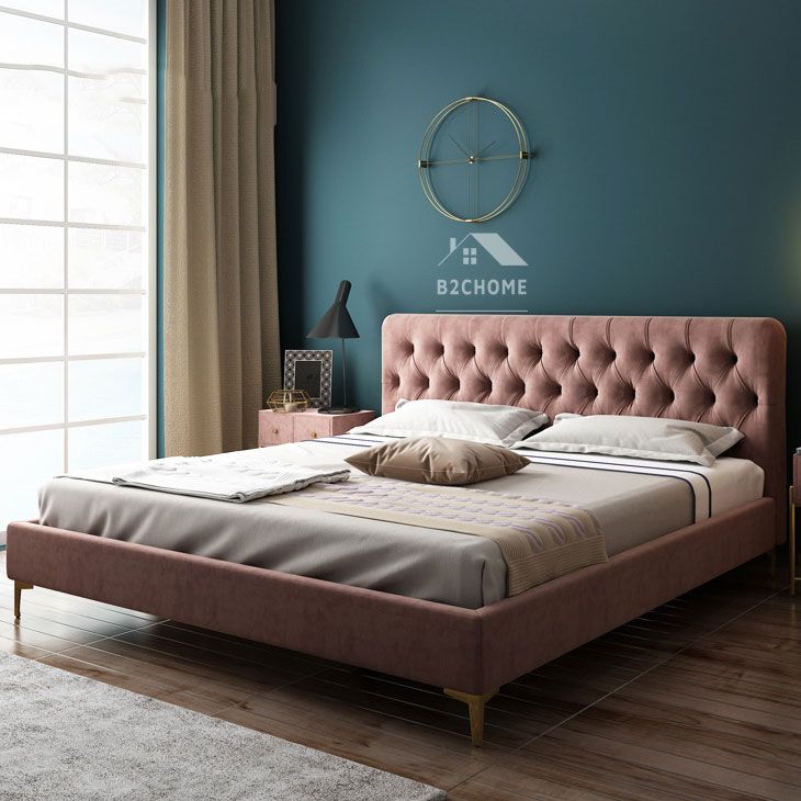 Giường ngủ bọc nỉ Z25 đẳng cấp Giường ngủ bọc nỉ Z25 đẳng cấp