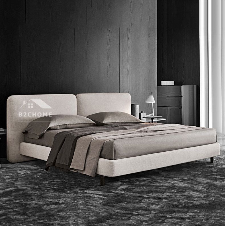 Giường bọc nỉ cao cấp Z22 Giường bọc nỉ cao cấp Z22