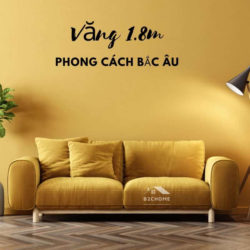 Sofa màu vàng” biểu tượng cho sự giàu có”