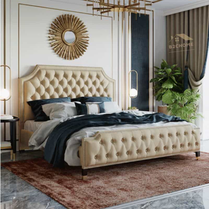 Giường bọc nệm Z28 Giường bọc nệm Z28